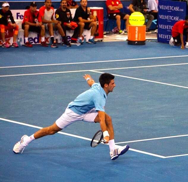 Djokovic als Imitationskünstler